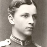 Gustaf Mannerheim as a military cadet in 1884.
