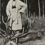 Metsästysretkellä Itä-Preussissa vuonna 1935.