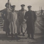 Mannerheim på väg som frivillig i rysk-japanska kriget 1904.